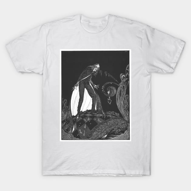 "The Telltale Heart" by Harry Clarke T-Shirt by rogerstrawberry